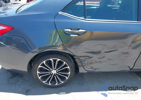 2015 Toyota Corolla S Plus z USA, uszkodzony, nr VIN 5YFBURHE7FP182750